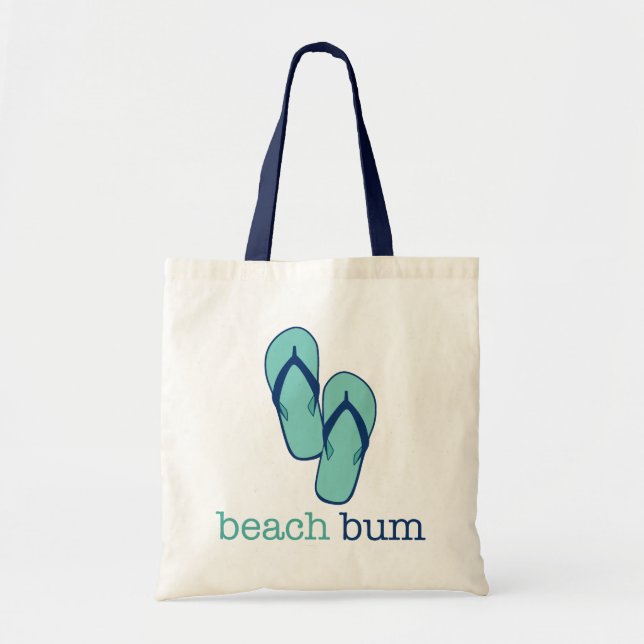 Bolsa De Tosta Flip Flops Beach Bum Canvas (Frente)