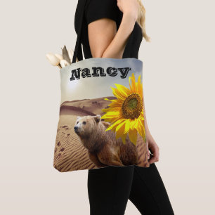Bolsa De Tosta Floral De Girasol