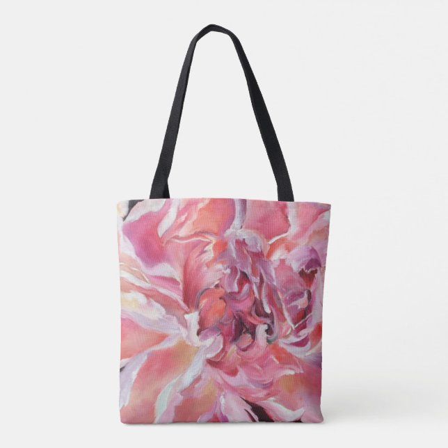 Bolsa De Tosta Floral De Peonies (Reverso)