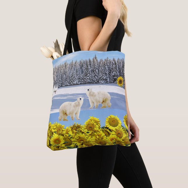 Bolsa De Tosta Polar De Floral De Giro (Detalle)