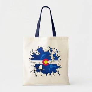 Bolsa de tostada con banderas de Colorado