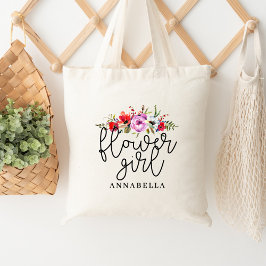Bolsa de Tot de Niña de Flores de Ramo Floral