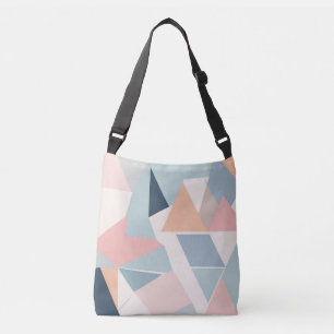 Bolsa de tota Minimalista geométrica Pastel