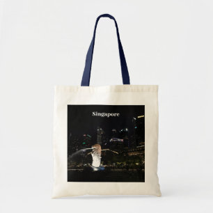 Bolsa de Tote #1 de Merlion y Singapur