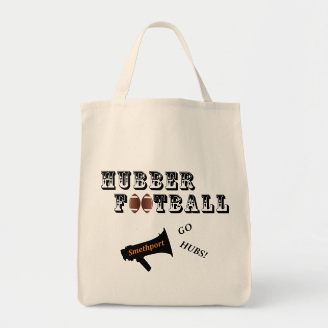 Bolsa de Tote 2 de los hinchas de fútbol Smethport (Frente)