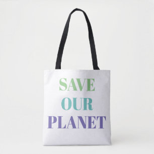 Bolsa de Tote - AHORRA NUESTRO PLANETA