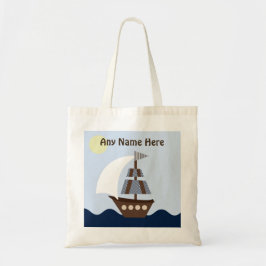 Bolsa de Tote Ahoy personalizada/Náutica/barco de
