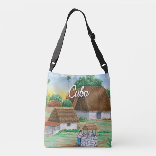 Bolsa de Tote, aldea cubana (Reverso)