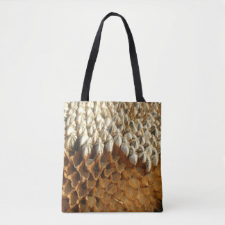 Bolsa de Tote (ao) - Cabeza de girasol seca