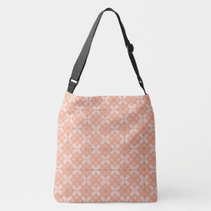 Bolsa de Tote (ao) - Entramado trenzado en rosados
