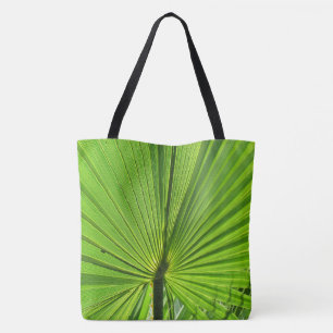 Bolsa de Tote (ao) - Fanco verde de palmera