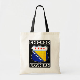 Bolsa de Tote Bosnio-Estadounidense de Chicago