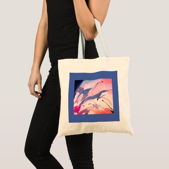 Bolsa de Tote, brillante, alegre (Anverso (producto))