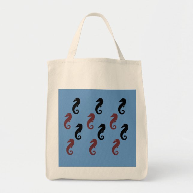 Bolsa de Tote - Caballos de mar (Frente)