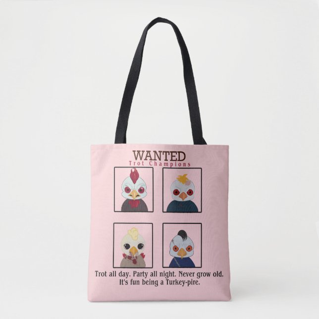 Bolsa de Tote, campeón de trote de Brined 2024 (Anverso)