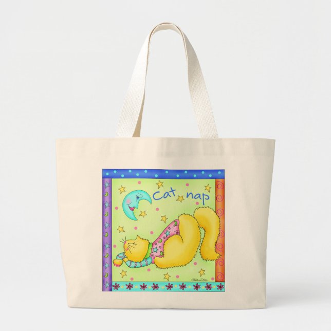 Bolsa De Tote Cat Nap (Frente)