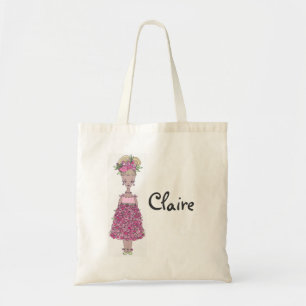 Bolsa de Tote Chica de Flor - Personaliza - Claire