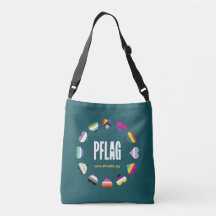 Bolsa De Tote Círculo De 12 Corazones