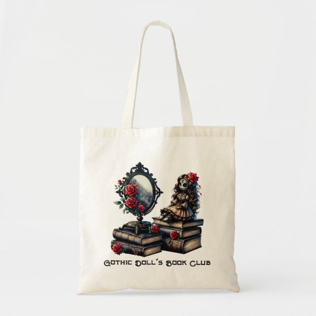 Bolsa de Tote Club de la Muñeca Gótica (Frente)