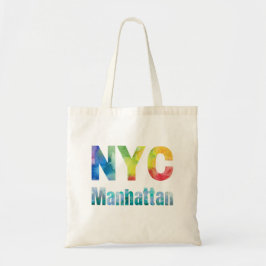 Bolsa de Tote Colorida de Nueva York en Manhattan