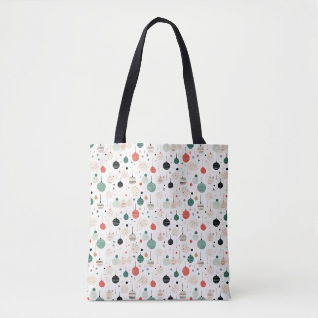 Bolsa de Tote con adorno navideño festivo - Festiv (Anverso)