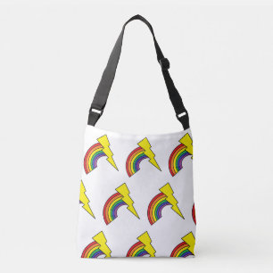 Bolsa de Tote con arcos de lluvia y pernos de relá