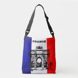Bolsa de Tote con bandera de Francia