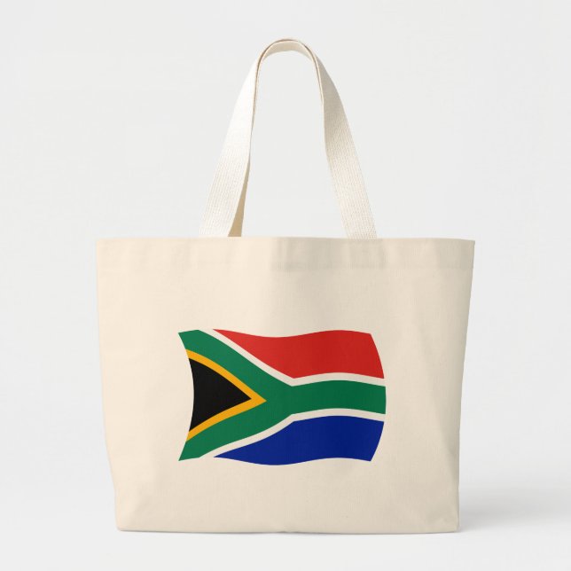 Bolsa de Tote con Bandera de Sudáfrica (Frente)