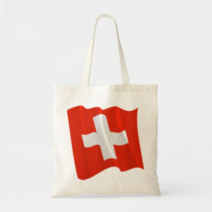 Bolsa de Tote con Bandera Suiza