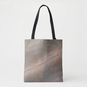Bolsa de Tote con diseño de Swirl Beige