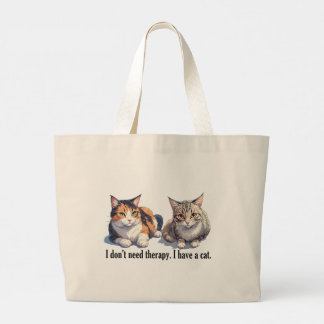 Bolsa De Tote Con Diseño De Tema De Gato Gracioso