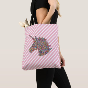 Bolsa de Tote con espoleta de silicona de arcoiris