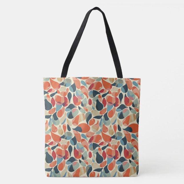 Bolsa de Tote con estampado inspirada en los años  (Anverso)