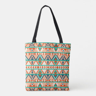 Bolsa de Tote con estilo Suroeste Geométrico Moder