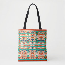 Bolsa de Tote con estilo Suroeste Geométrico Moder