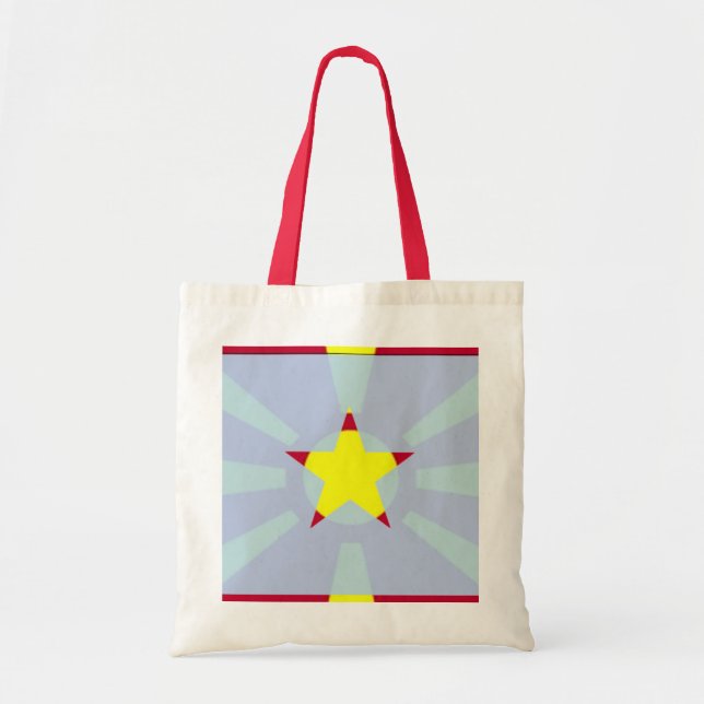 Bolsa de Tote con estrella dorada (Frente)