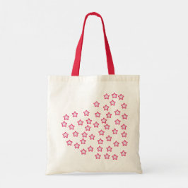 Bolsa de Tote con forma de corazón rosa