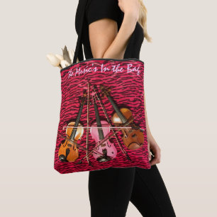 Bolsa de Tote con foto de violín