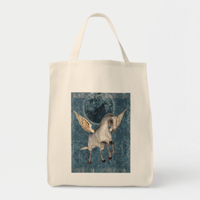 Bolsa de Tote con la Fantasía de Caballo Pegasus (Frente)