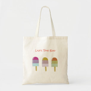 Bolsa De Tote Con Personalizable De Diseño Popsicl