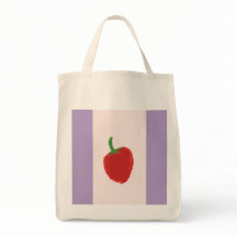 Bolsa De Tote Con Pintura De Fresas