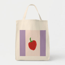 Bolsa De Tote Con Pintura De Fresas