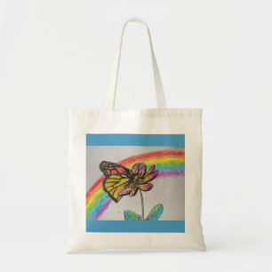 Bolsa De Tote Con Pintura De Mariposa Del Monarca