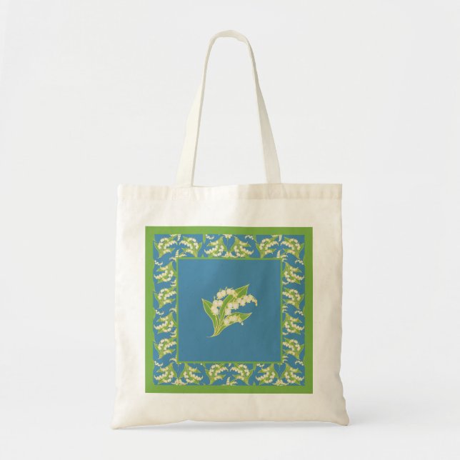 Bolsa de Tote con presupuesto de bonito: Lilies of (Frente)