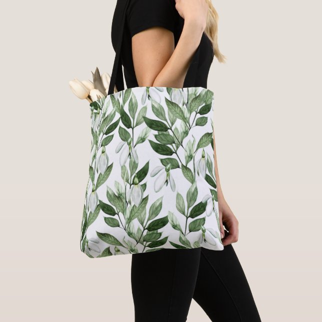 Bolsa de Tote con Snowdrop (Detalle)