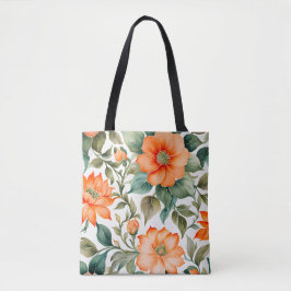 Bolsa de Tote con tela de época colorida