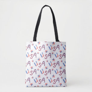Bolsa de Tote con temas Patrióticos de los Estados