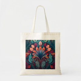 Bolsa de Tote con un diseño Art Nouveau.