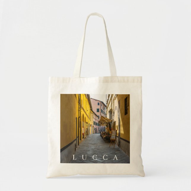 Bolsa de tote con vistas a la calle Lucca (Frente)