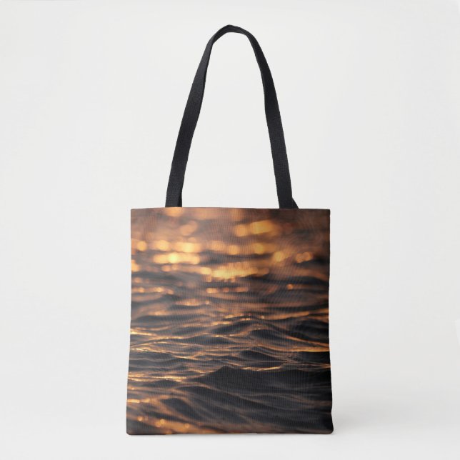 Bolsa De Tote Con Vistas Al Mar Del Sol (Anverso)
